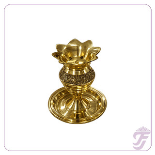 BRASS AGARBATTI STAND FANCY No. 2