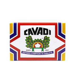 CAVADI CAMPHOR 70 TABLETS PACK