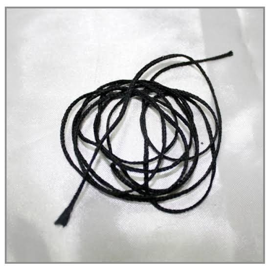 BLACK THREAD-1MTR