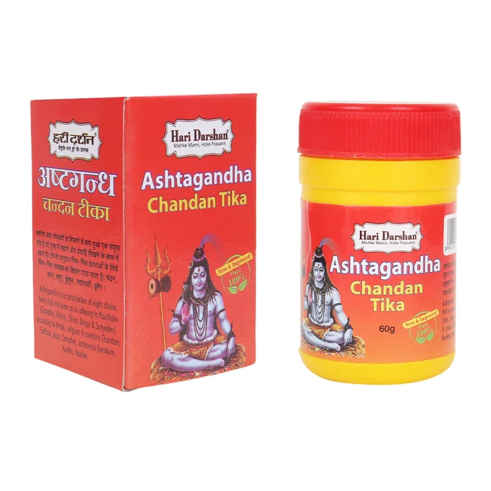 HARIDARSHAN CHANDAN TIKKA PASTE (ASHTAGANDHA) - 60 GRAMS
