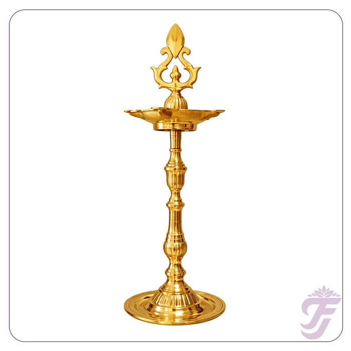 BRASS KUTTU VILAKKU-16 INCH