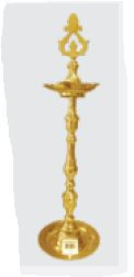 BRASS KUTTU VILAKKU-8 INCH