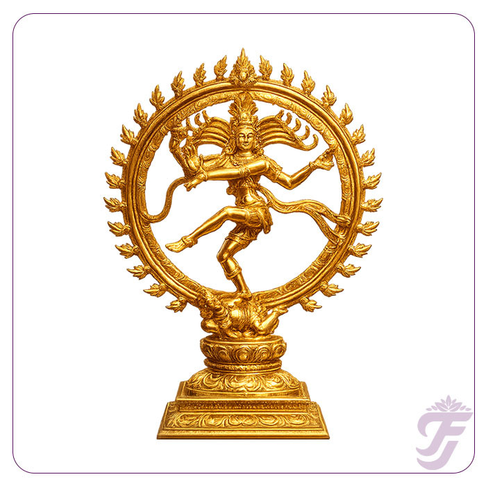 BRASS NATRAJ STATUE-12 INCH