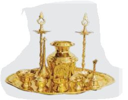 BRASS NIRAI KODAM SET-SMALL