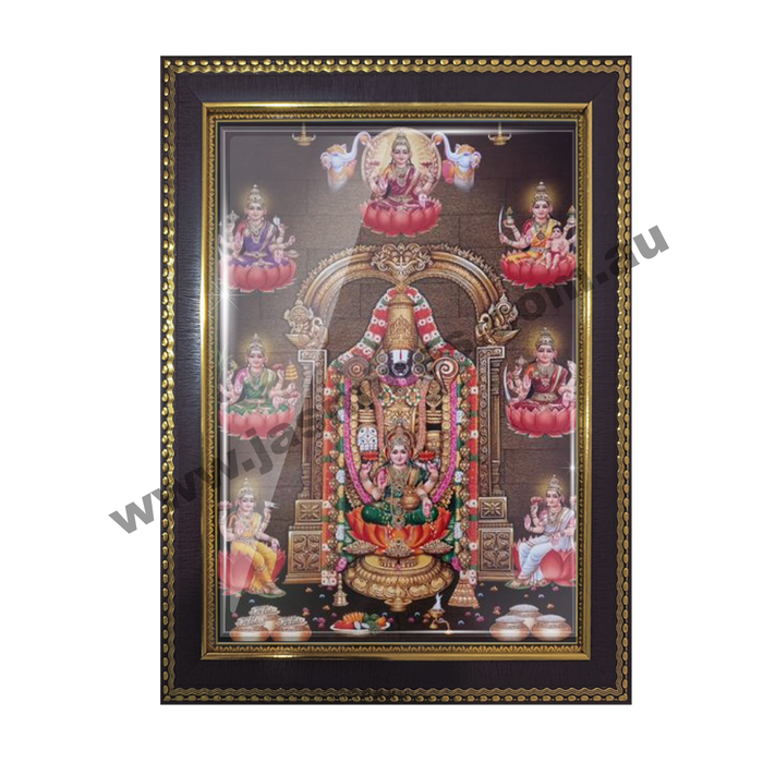 PHOTO FRAME ASHTALAKSHMI-BALAJI-2-LARGE PHOTO FRAME ASHTALAKSHMI-BALAJI-2-LARGE
