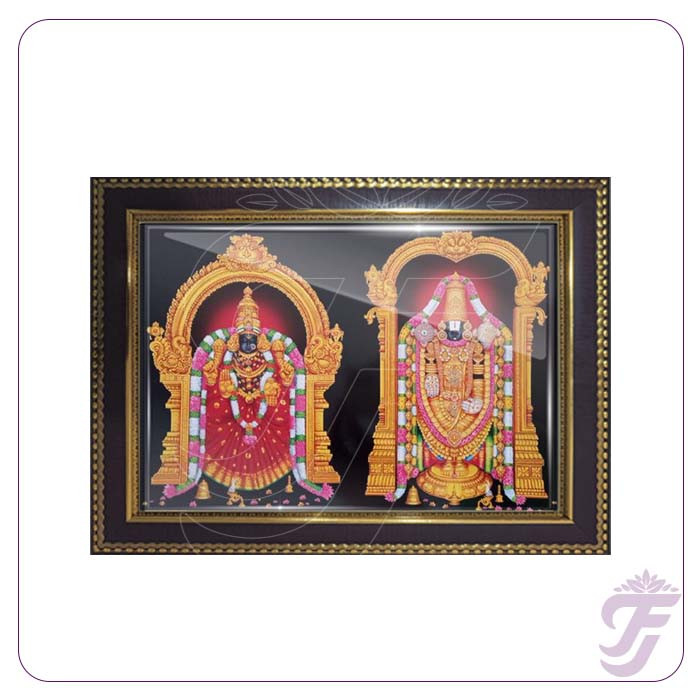 PHOTO FRAME PADMAVATHI & BALAJI - LARGE