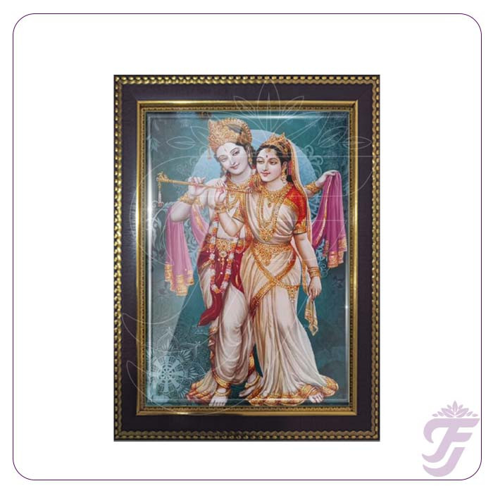 PHOTO FRAME RADHA KRISHNA - LARGE