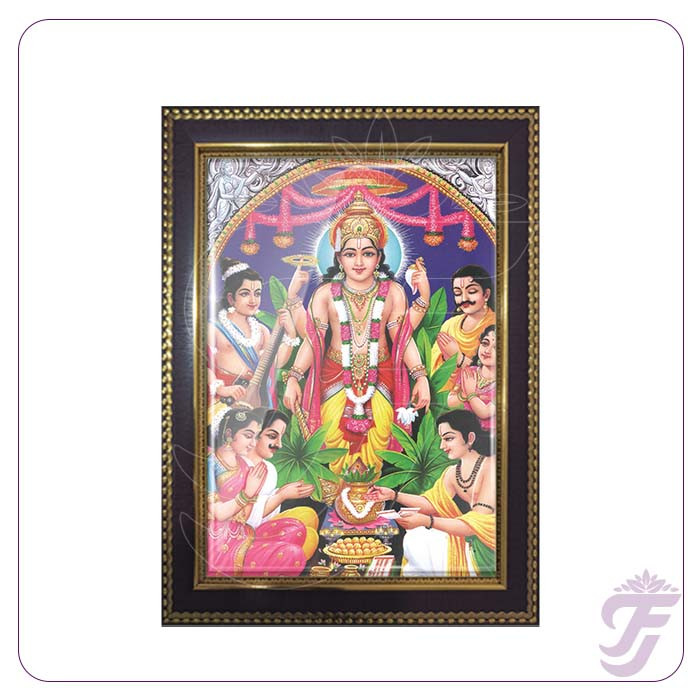 PHOTO FRAME SRI SATYANARAYANA POOJA - SMALL