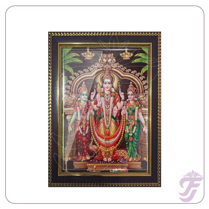 PHOTO FRAME SRI VALLI DEVYANI MURUGAN - LARGE