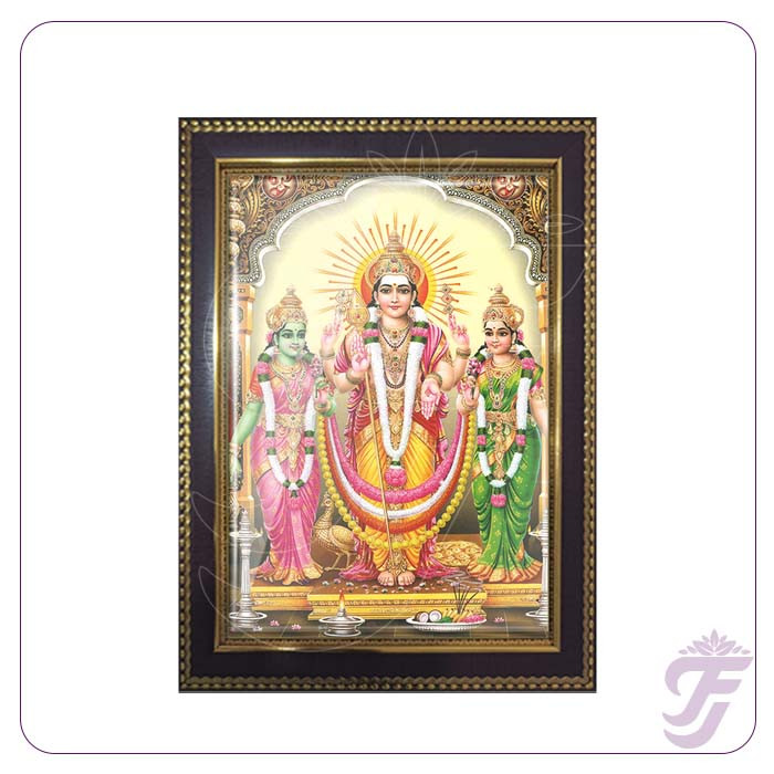 PHOTO FRAME SRI VALLI DEVYANI MURUGAN - SMALL
