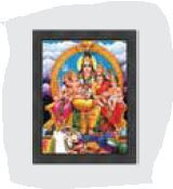 GOD IMAGES WITH PLASTIC FRAME