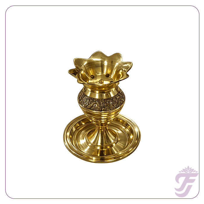 BRASS AGARBATTI STAND FANCY No. 2
