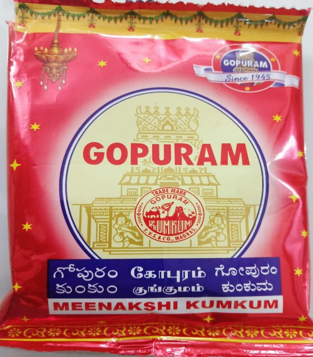 GOPURAM MEENAKSHI KUMKUM 40 GRAMS
