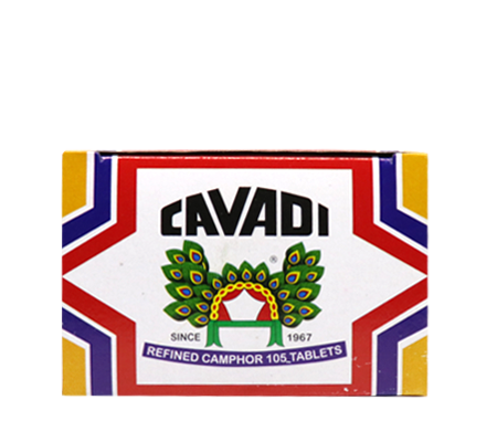 CAVADI CAMPHOR 105 TABLETS