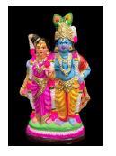 KOLU DOLL - RADHA KRISHNAR WITH LOVE 11 INCH