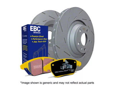 EBC Brakes Stage 9 Yellowstuff Brake Rotor and Pad Kit: Dodge Charger 06-23 (Rear) EBC Brakes Stage 9 Yellowstuff Brake Rotor and Pad Kit: Dodge Charger 06-23 (Rear)
