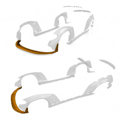 Dodge Charger front lip splitter, fiberglass FRP material, gray gelcoat finish, 2015+ Charger compatible, race-inspired design, professional installation, OEM-like fit, high-quality FRP construction, 2-3mm thickness, lightweight splitter, custom paint ready, Siberian craftsmanship, stock bumper fitment, aerodynamic enhancement, aggressive front profile, Dodge Charger S2 front modification, performance aesthetics, automotive splitter, fiberglass front splitter, true-to-photo product, full-size packaging, international shipping, exclusive design, super lightweight, front splitter installed, Dodge Charger S2 restyling Dodge Charger front lip splitter, fiberglass FRP material, gray gelcoat finish, 2015+ Charger compatible, race-inspired design, professional installation, OEM-like fit, high-quality FRP construction, 2-3mm thickness, lightweight splitter, custom paint ready, Siberian craftsmanship, stock bumper fitment, aerodynamic enhancement, aggressive front profile, Dodge Charger S2 front modification, performance aesthetics, automotive splitter, fiberglass front splitter, true-to-photo product, full-size packaging, international shipping, exclusive design, super lightweight, front splitter installed, Dodge Charger S2 restyling