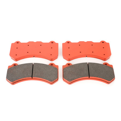 Paragon R7 'Maximum Friction' Brake Pads, showcasing a full race compound designed for ultimate stopping power and control on the track Paragon R7 'Maximum Friction' Brake Pads, showcasing a full race compound designed for ultimate stopping power and control on the track