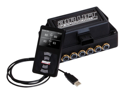 Air Lift Performance 3H air management system with digital controller and height sensors for precise air suspension control. Air Lift Performance 3H air management system with digital controller and height sensors for precise air suspension control.