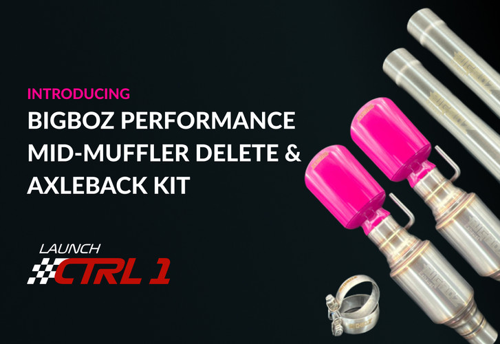 Introducing the BigBoz Performance Mid-Muffler Delete & Axleback Kit