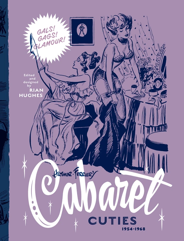 Cover of Arthur Ferrier's Cabaret Cuties (1954-1968), Volume 3 in the Pin-up Parade series.