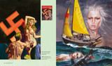 Sample spread from Sex and Horror: Volume 4 featuring Oltretomba Colore