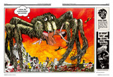 Sample spread from “The Monster Times: Revisiting a Legend” from the chapter “Zombies on Parade!”