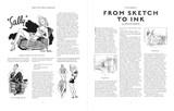 Interior spread 07 from Arthur Ferrier's Burlesque Bombshells (1949-1954), Volume 2