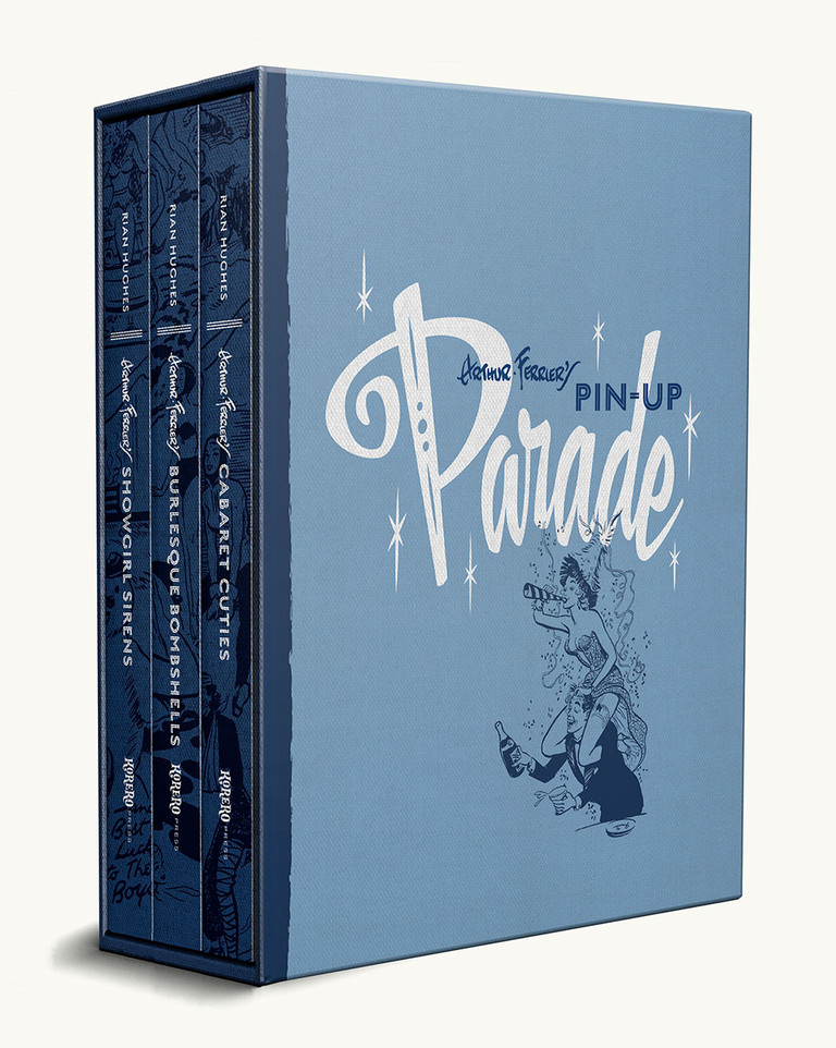 Arthur Ferrier’s Pin-up Parade boxset: three hardback volumes in a slipcase