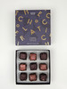 Caramel & Praline Rochers in Milk and Dark Chocolate 140g