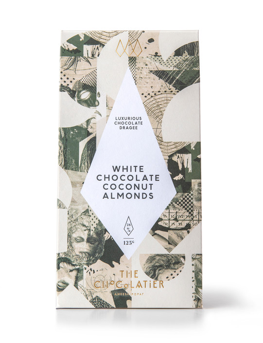 White Chocolate Coconut Almonds White Chocolate Coconut Almonds