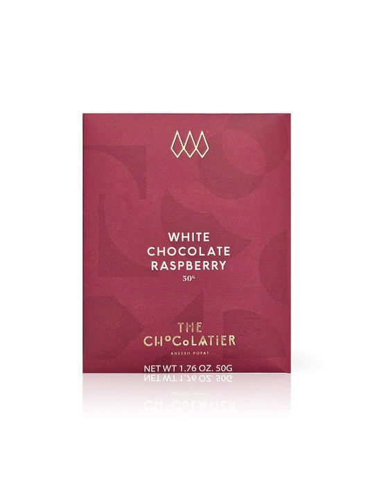 White Chocolate Raspberry Bar 50g