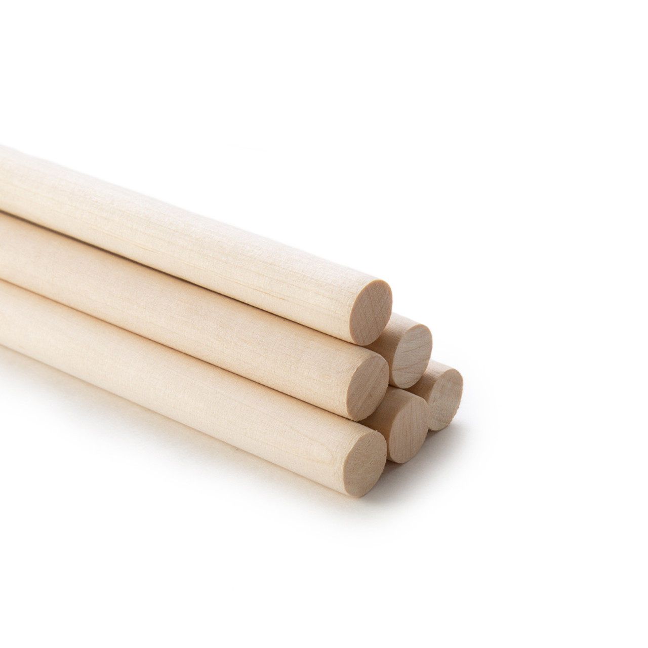 1/2 x 48 Hardwood Dowel Rods