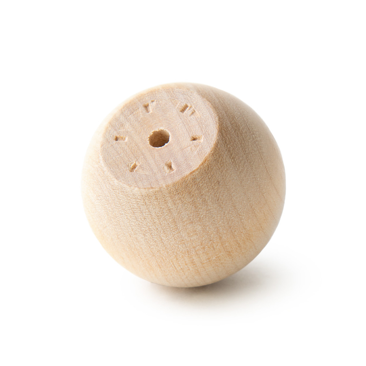 Wooden ball knob 2 (2 inch ball knob) solid wood set of 6 – Craft Supply  House