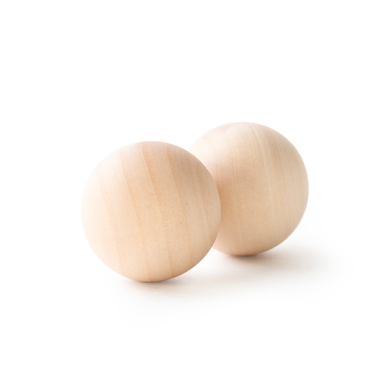 Wooden Ball 1 1 Inch Solid Wood, 1 Inch Diameter Balls Set of 6 