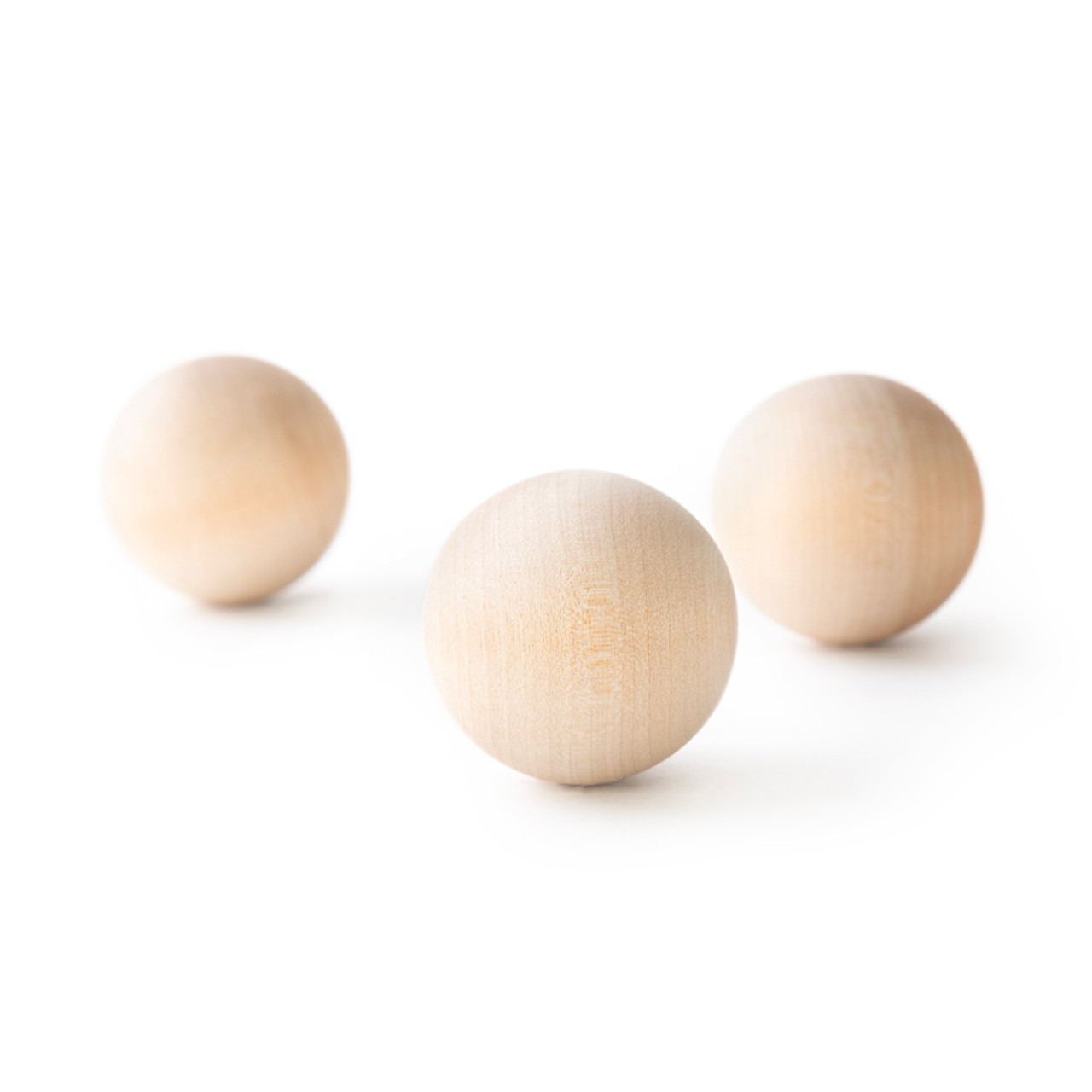 Wood Balls 1 3/4