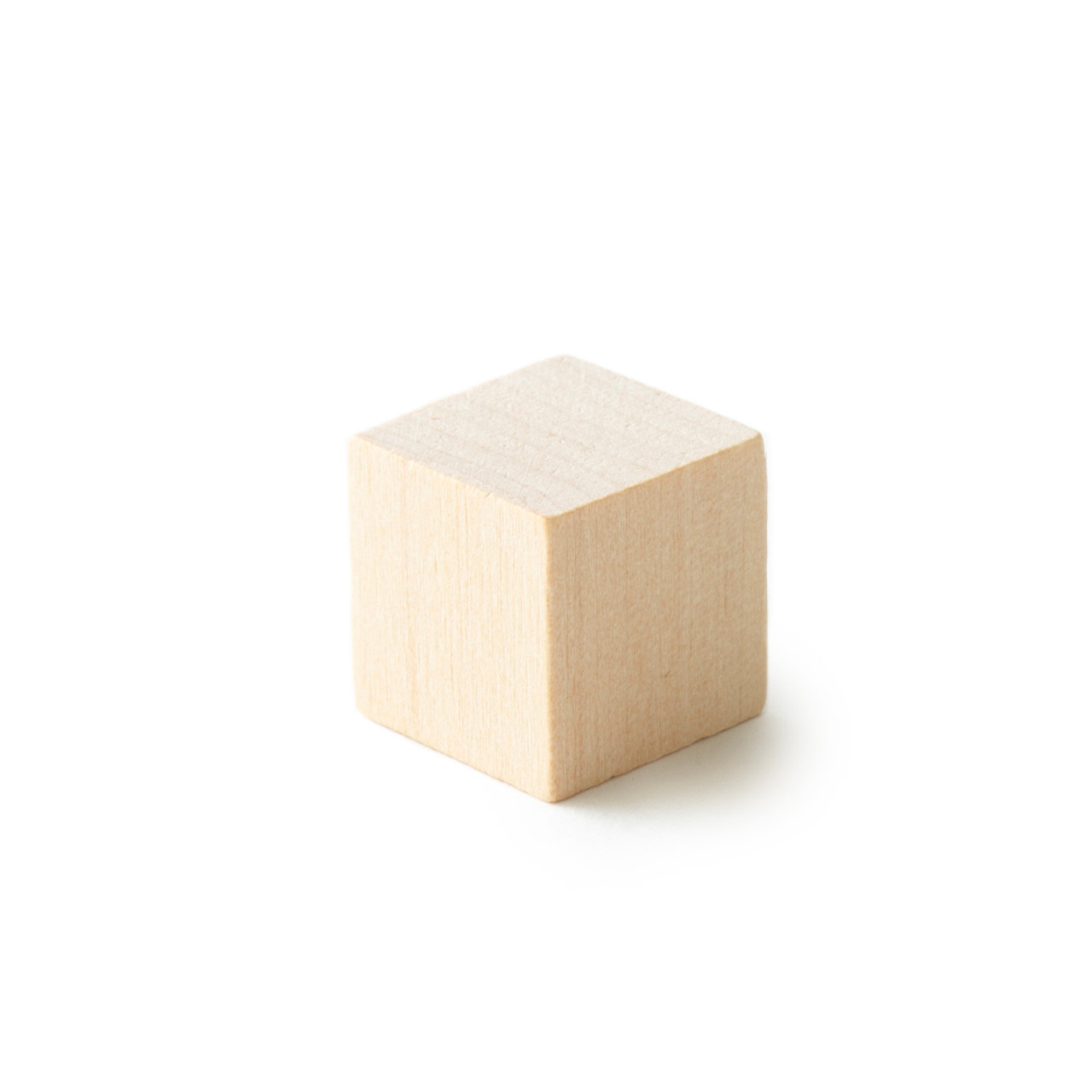 Unfinished Wooden Blocks 3/4 inch, Pack of 100 Small Wood Cubes for Crafts  and