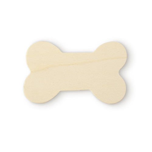 2-1/4" Wooden Dog Bone Cutout