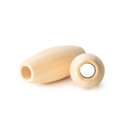 2" x 7/8" Oval Bead