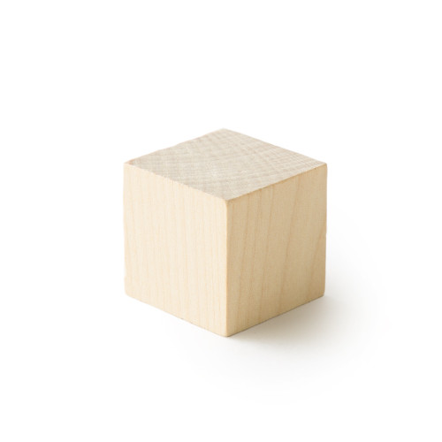 1 Wood Cube 