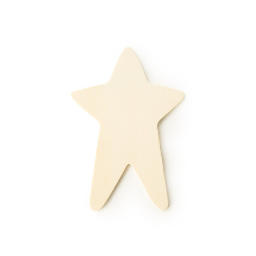 4" Primitive Star Cutout