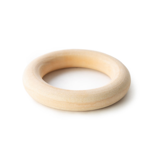 2-11/16" Wood Toss Ring – Wood Ring Toss Game Part for DIY Projects