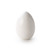 2-1/2" Wooden Hen Egg and Painted White