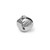 1" Silver Jingle Bell – Decorative Steel Craft Bell for DIY Projects & Holiday Crafts