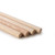 Craftparts Oak Wood Dowel - 5/8" diameter x 36" length - Unfinished Solid Oak Rod for Do-It-Yourself Crafts and Projects (Top View)