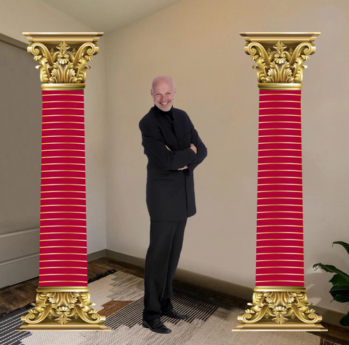 red columns