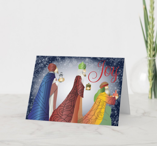 Three Wise Men Christmas & Holiday Cards with Personalized Text
