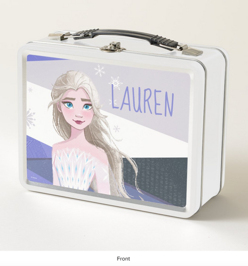 Frozen 2 | Elsa the Snow Queen Metal Lunch Box