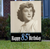 Any Age Photo Birthday party yard sign, printed on white coroplastt, includes H stake