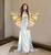 Gold Angel Wings Cardboard Cutout with easel on the back